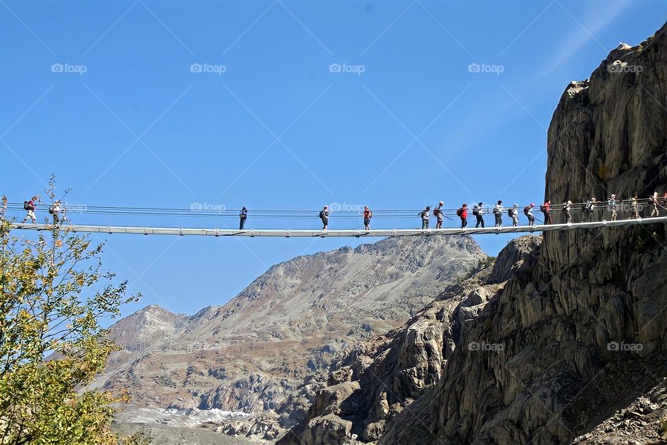 Passerelle d'Aletsch