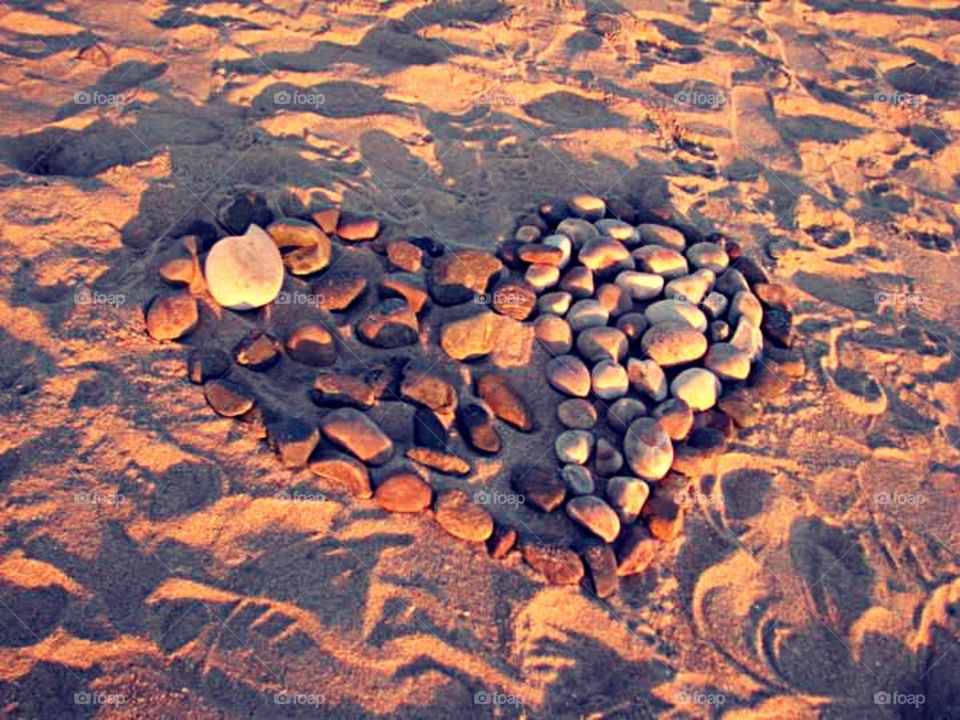 Heart of rocks