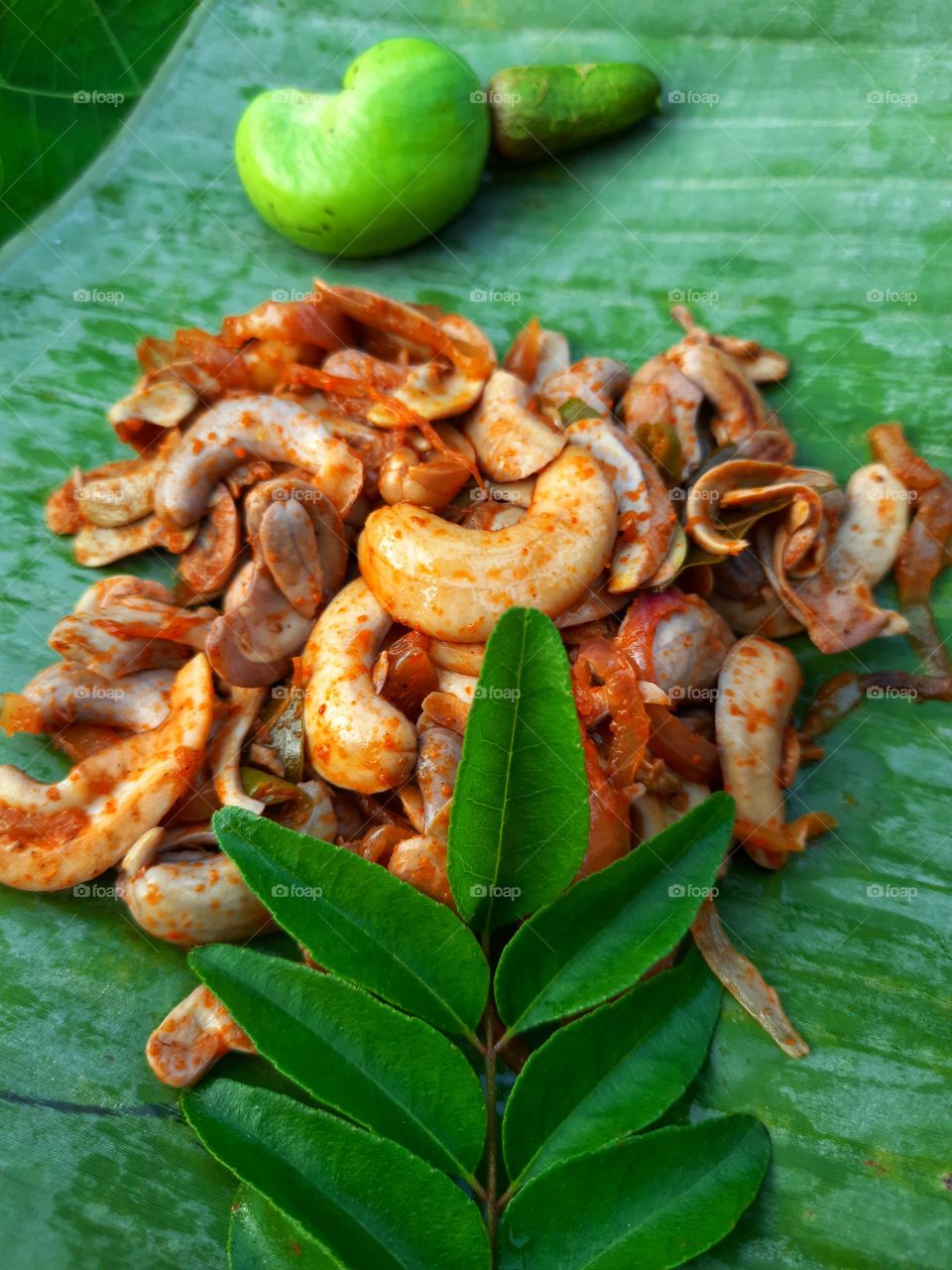 Delicious cashew curry..