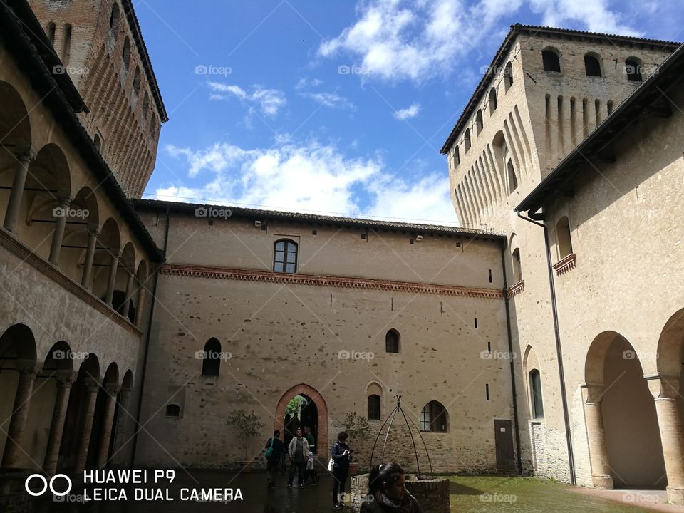 Castle of Torre chiara italy