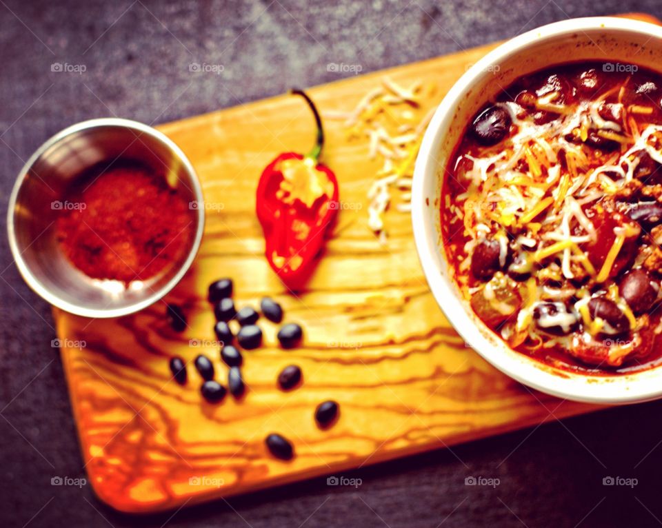 Black bean chili 