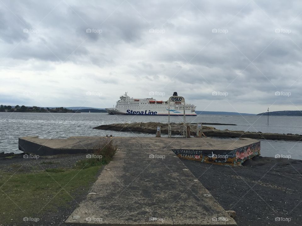 Boat ;). Stena line boat from Kopenhaven to Oslo 