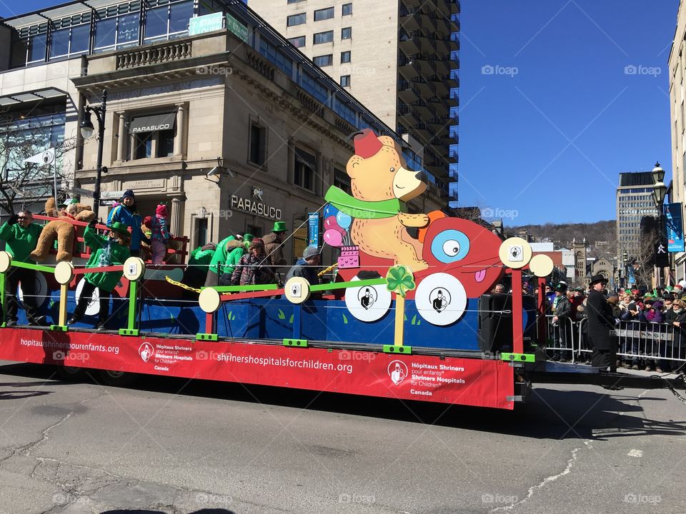 st-patrick day, Montreal, Canada