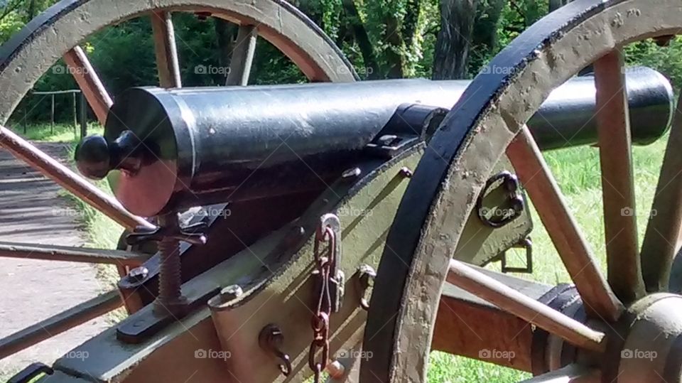 Up Close to a Cannon