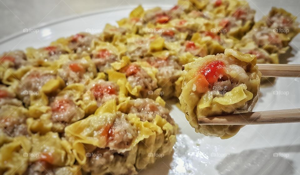 pork ans shrimp siomai overload