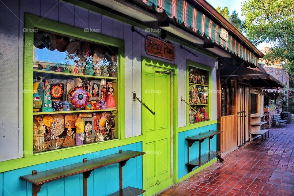 Little Shop on Olvera Street downtown Los Angeles