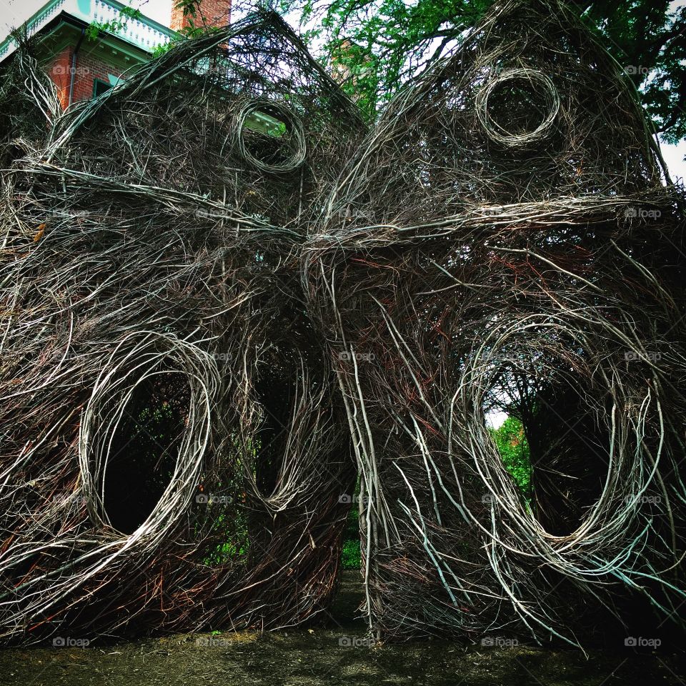Stickwork by Patrick Dougherty