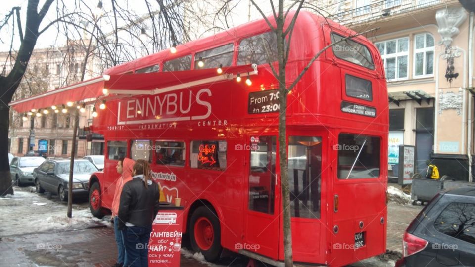 red bus