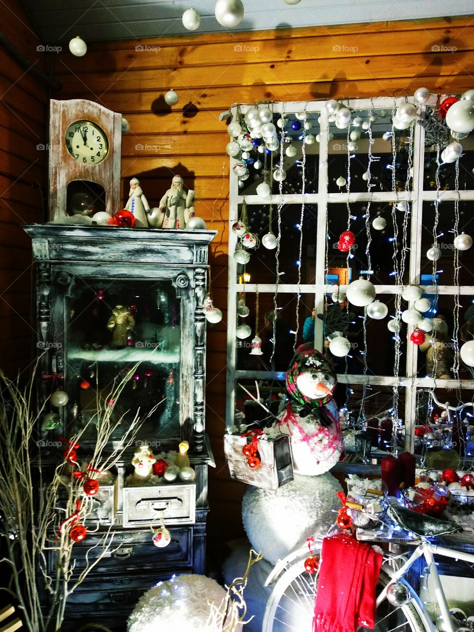 winter fairy tale. Christmas. Christmas interior.