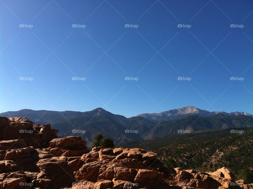 view peaks colorado rocky mountains by oflahaza