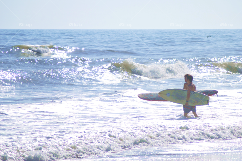 beach sports waves surfing by sher4492000