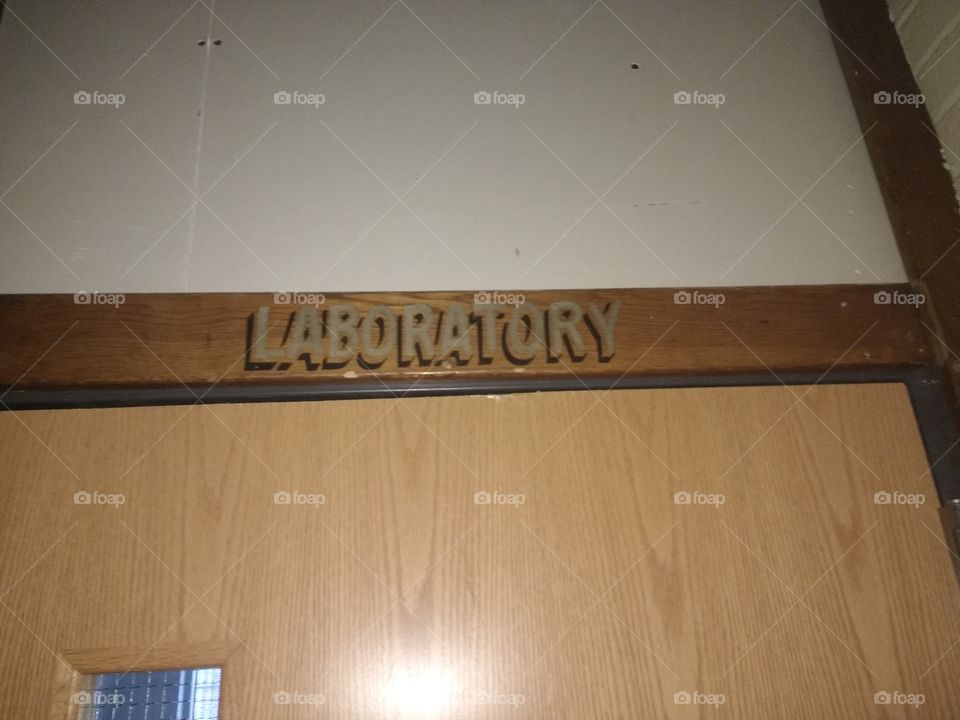 my office used to be a lab in the Chemistry building