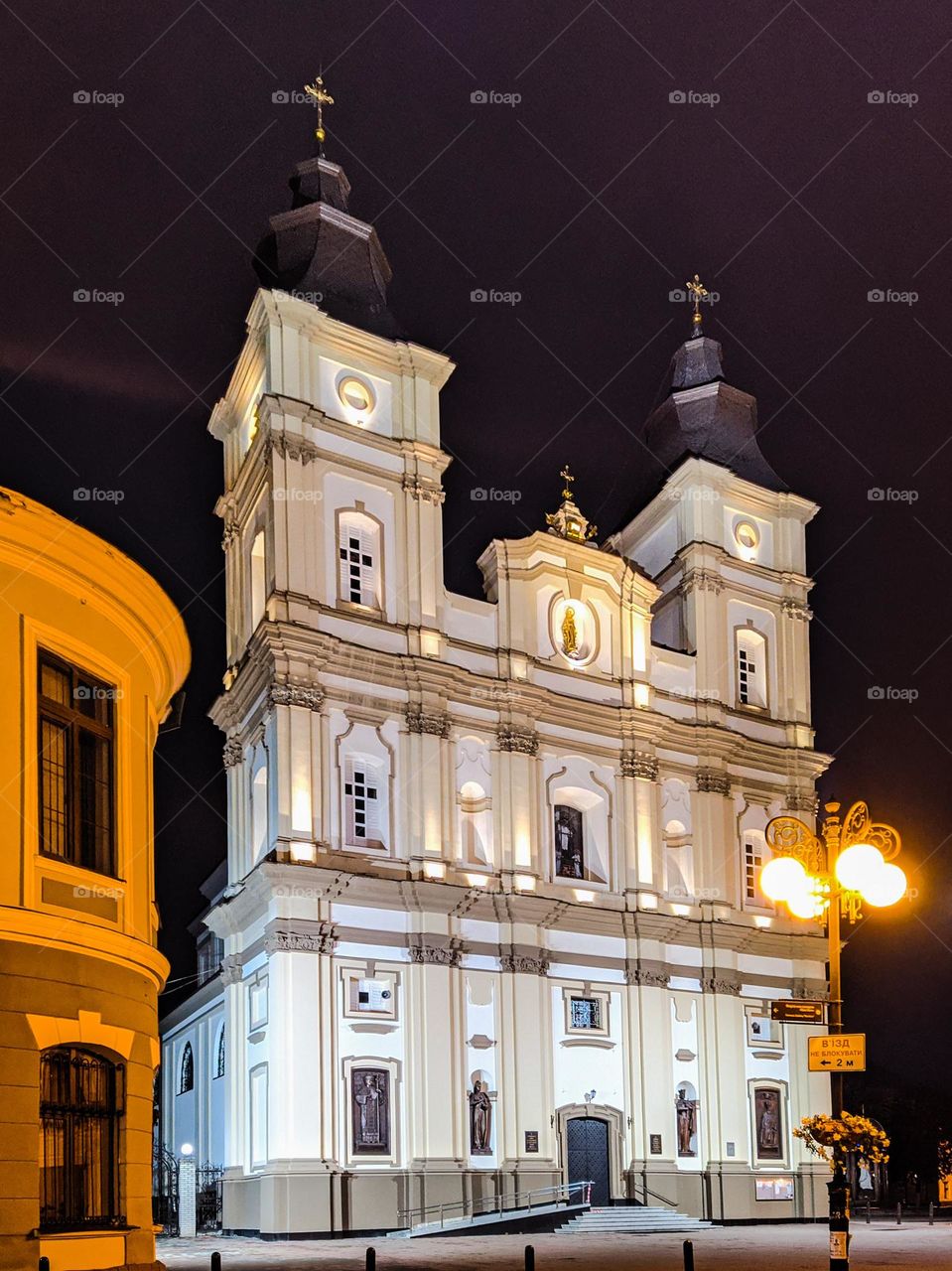 Greek Catholic Cathedral of the Resurrection of Christ. Ivano-Frankivsk, Ukraine.