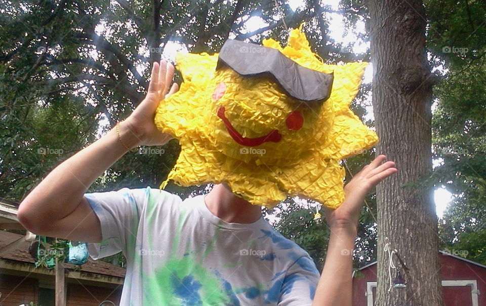 Sunny Pinata Head