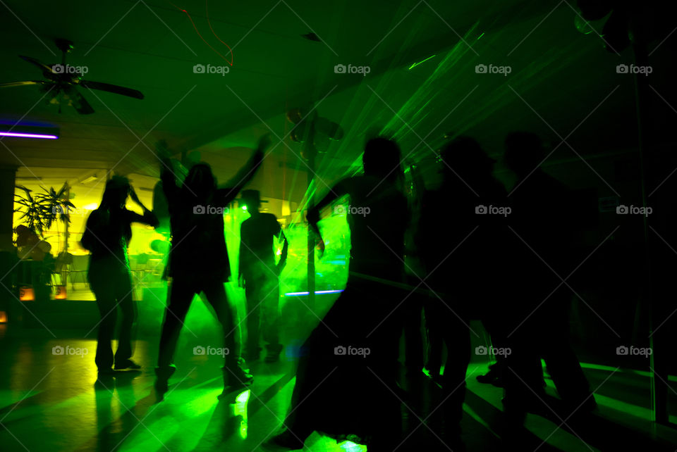 Dancing with friends