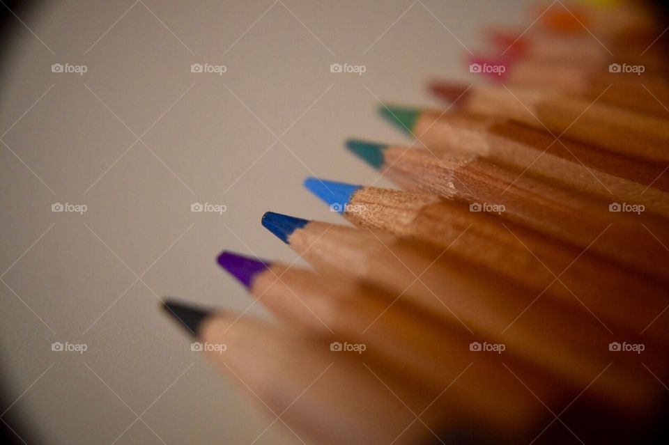 Multicolored pencils