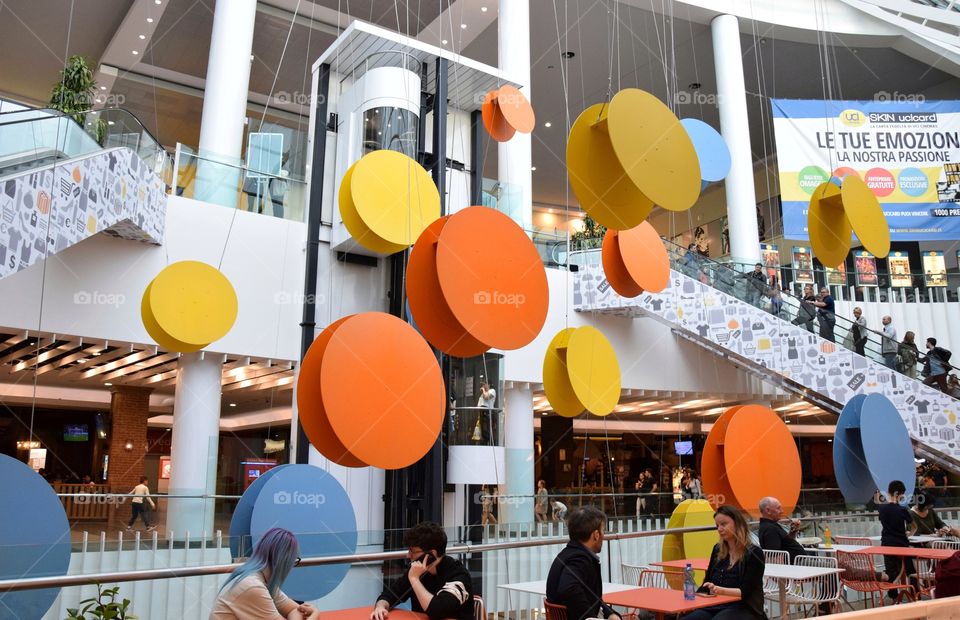 Modern architecture, Bicocca Village in Milan