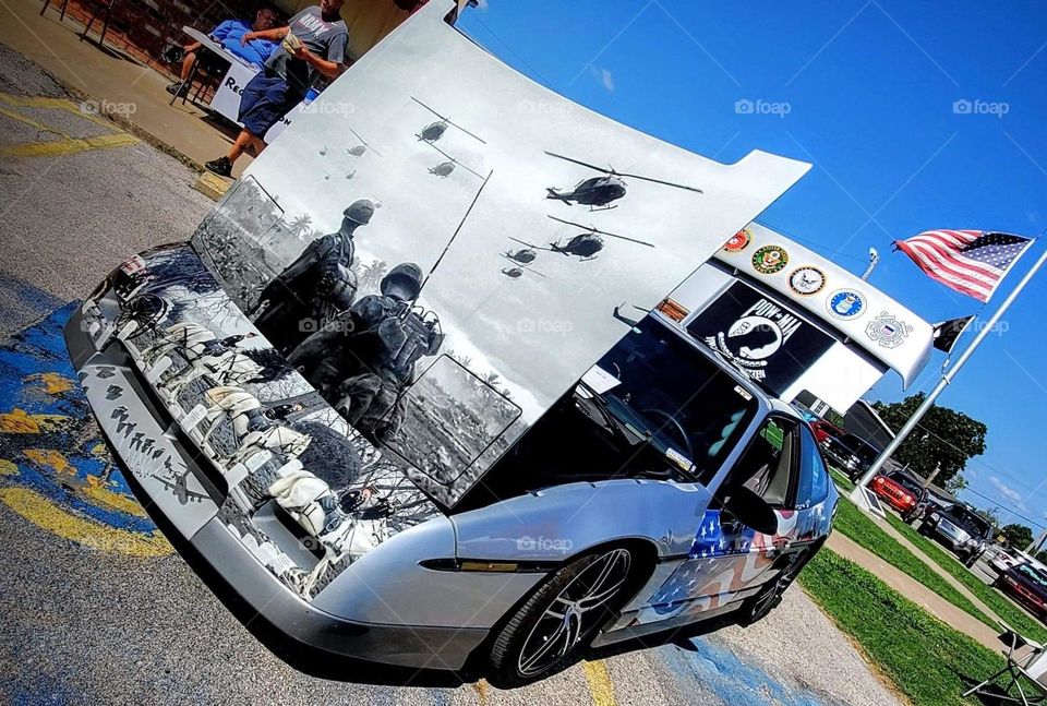 You feel the soul of our fallen soldiers that laid their life on the line for us. God bless the man to tribute his grandfather’s car and help our country and be part of military to give us our freedom.