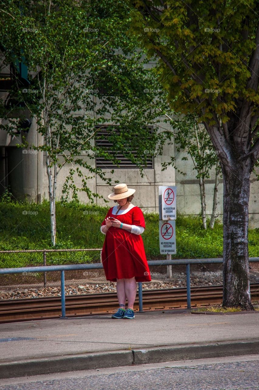 Lady in Red