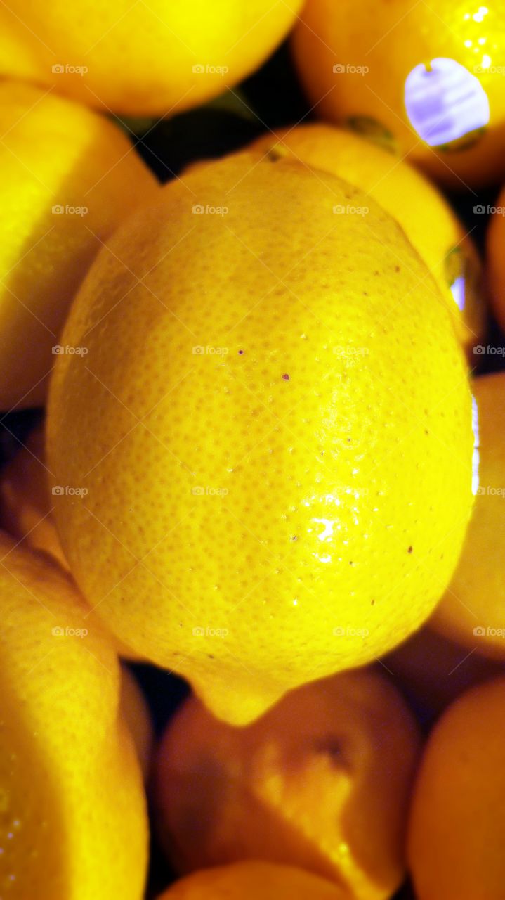 Bright Yellow Lemons