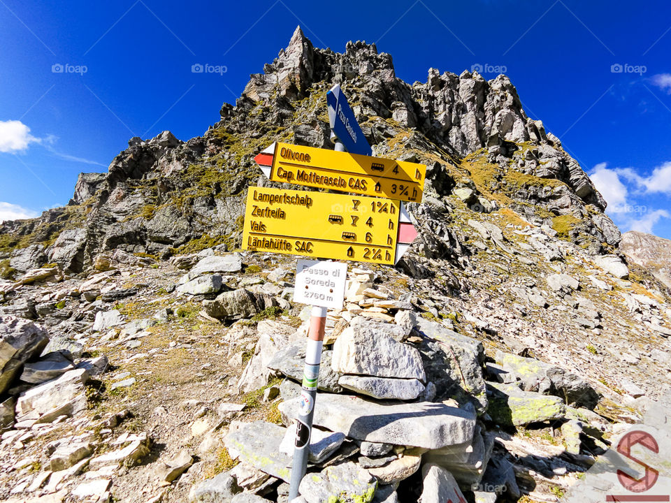 Passo di Soreda (2760 m) 🇨🇭