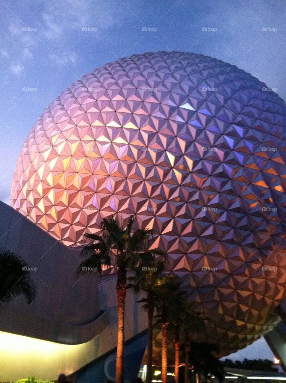 Sunset at Epcot