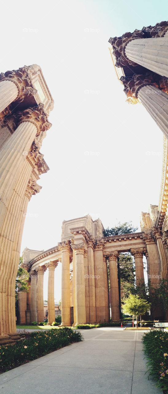 GREEK COLUMNS