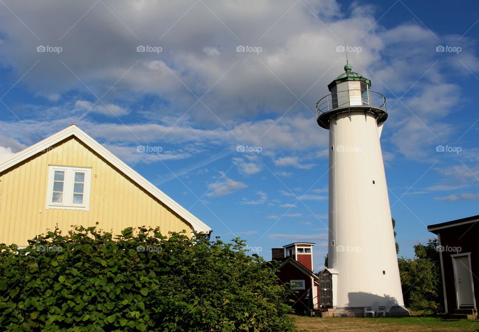 Smygehuk lighthouse, Skåne Sweden.