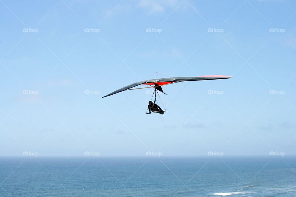 Hang gliding