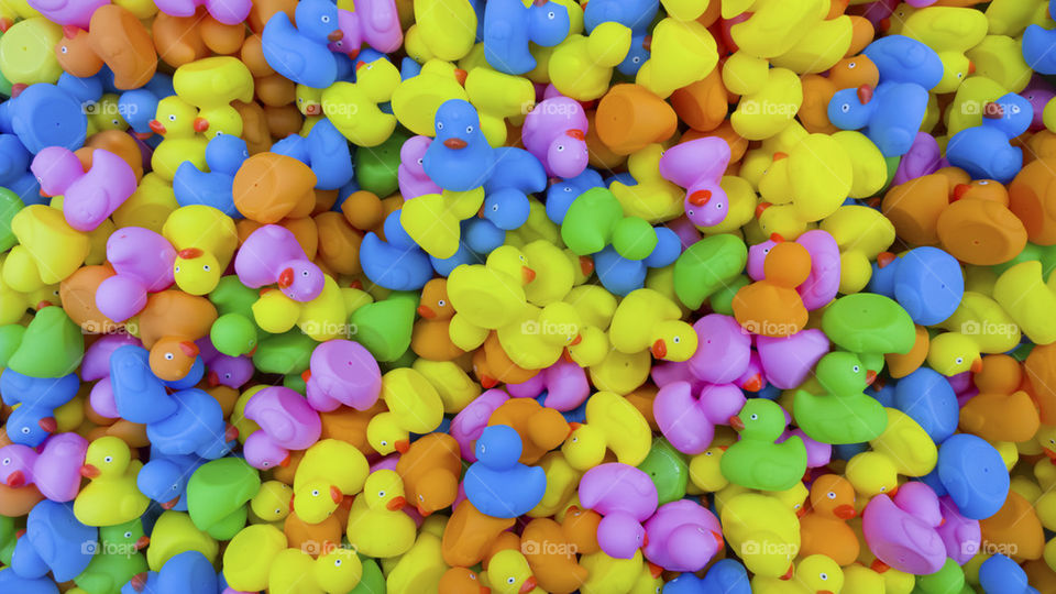 Colorefull ducks for fun background