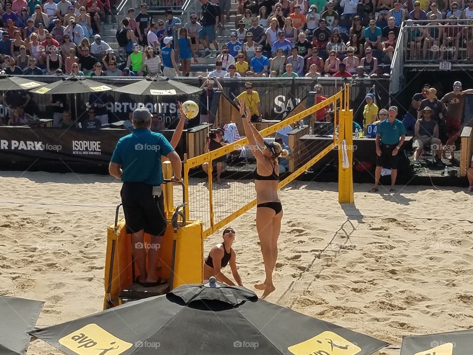 Beach volleyball AVP NYC tour, Kerri Walsh Jennings