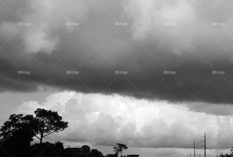 clouds grayscale