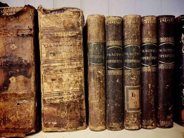 Vintage books on spirituality 