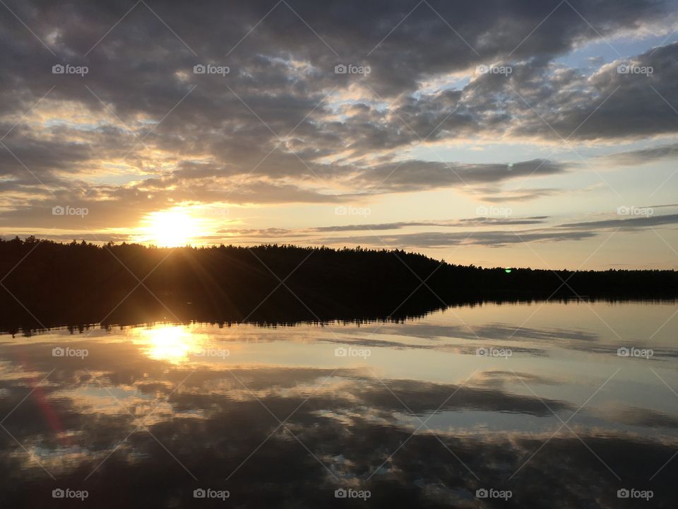 Lake Karmanovka in Belarus