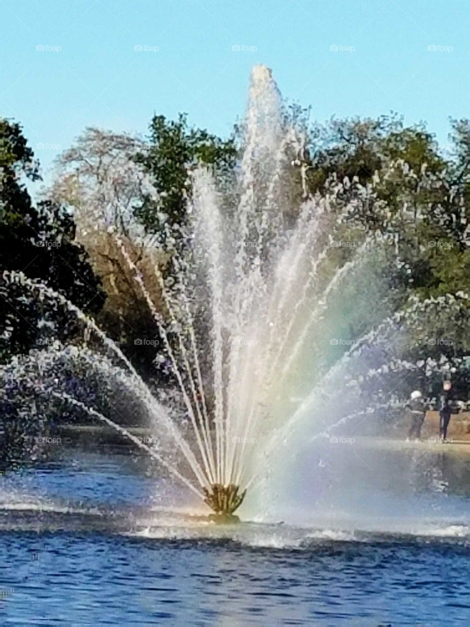 Rainbow Water Fountain