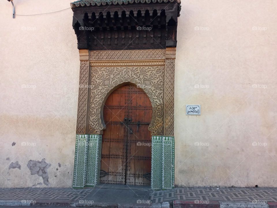 The ancien walls of Fes