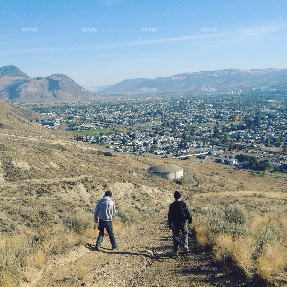 Hiking in the mountains around Kamloops! 