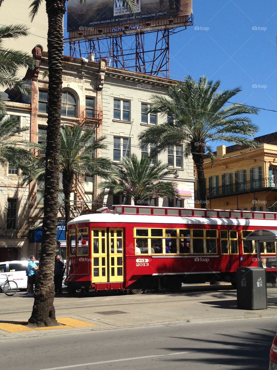 New Orleans trolley