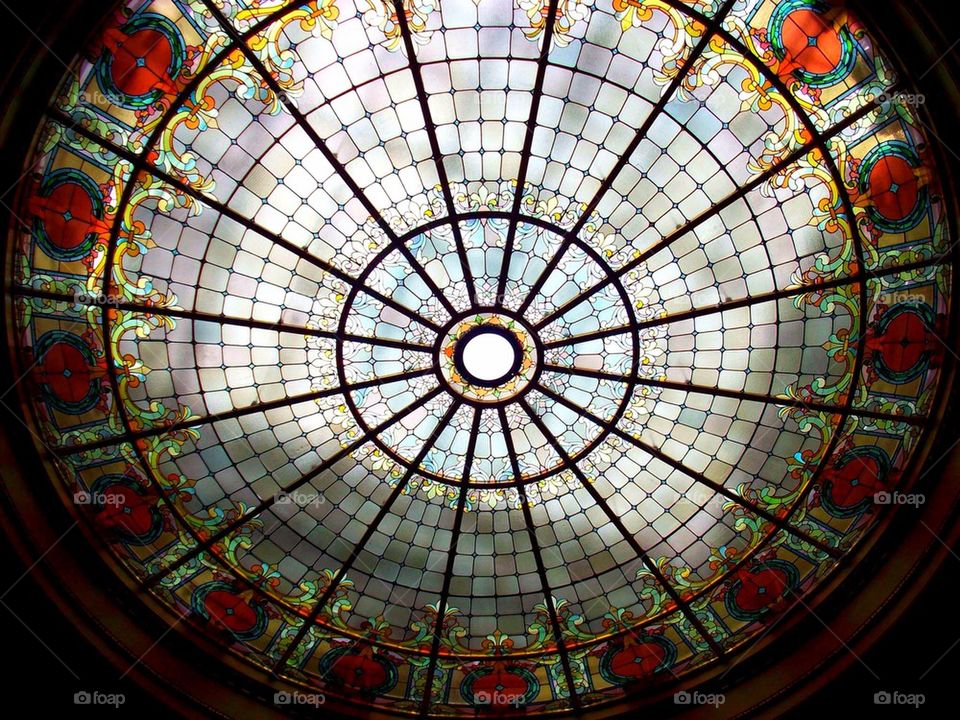 Stained Glass Skylight