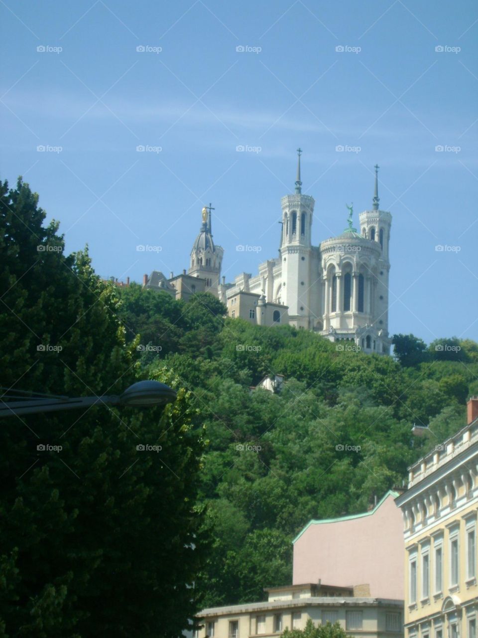 Basilic Notre dame de Fourviere Lyon France 