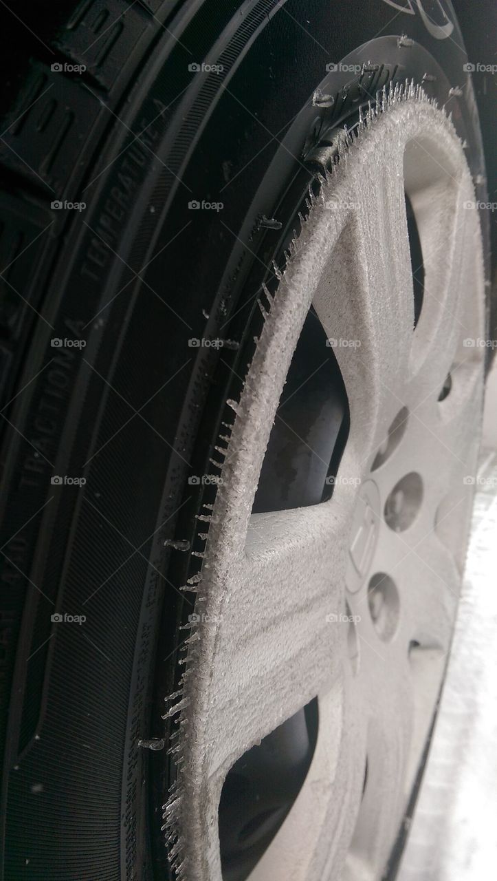 frosty tires