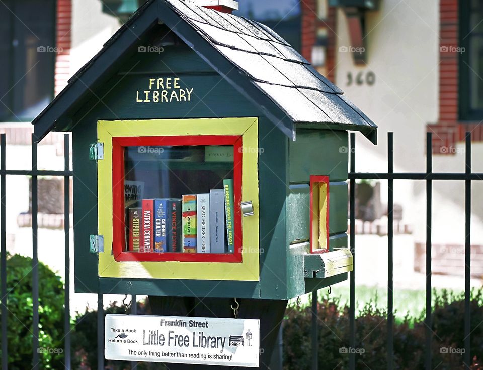 Little Free Library found in Denver
