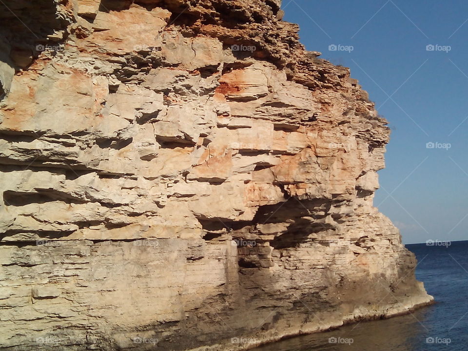 No Person, Water, Seashore, Rock, Nature