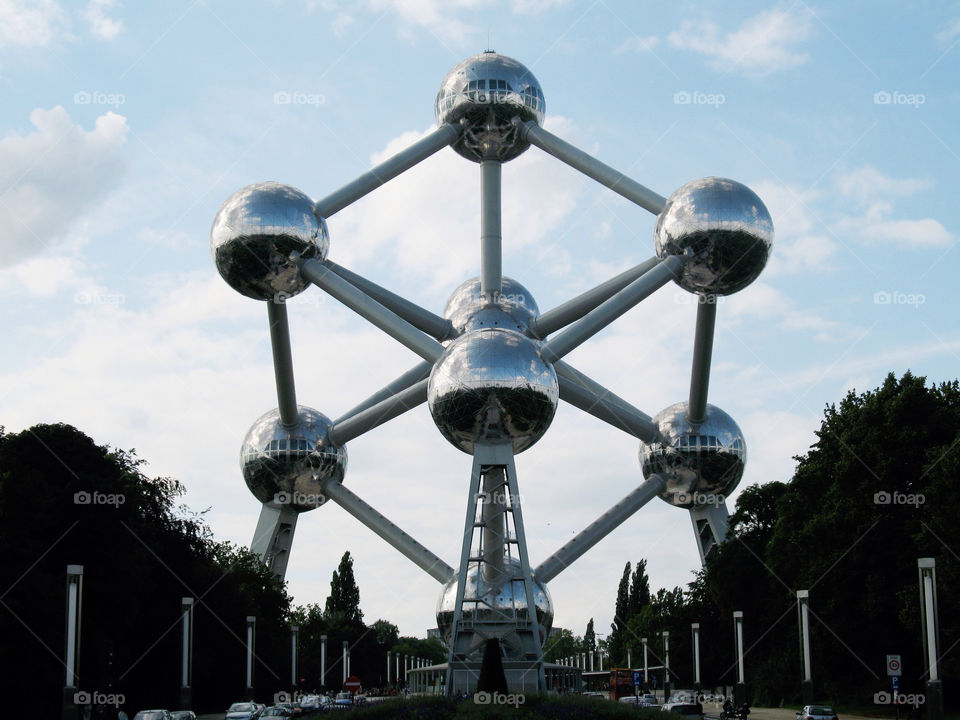 architecture belgium brussels atomium by antpru