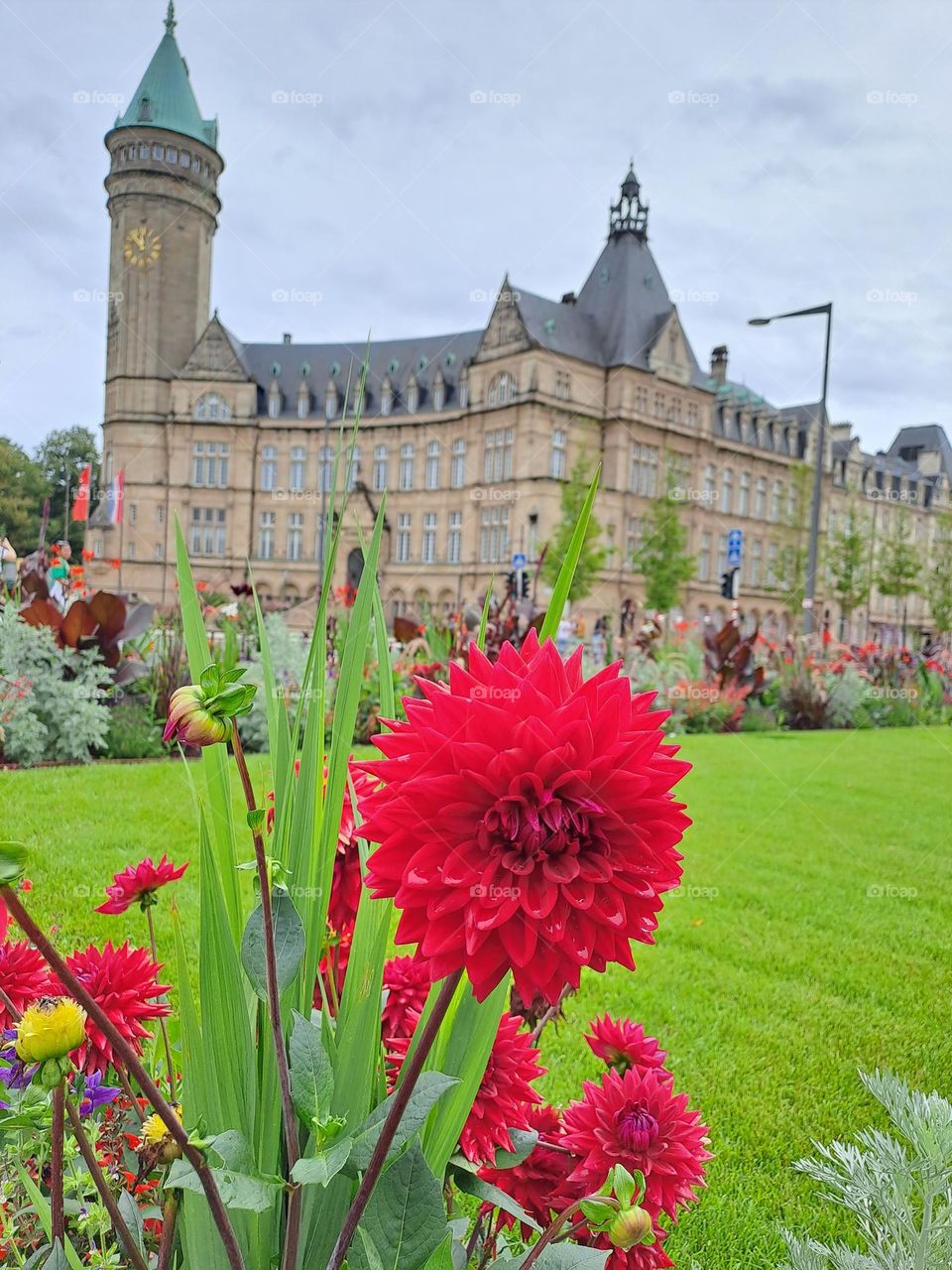 El jardín del palacio