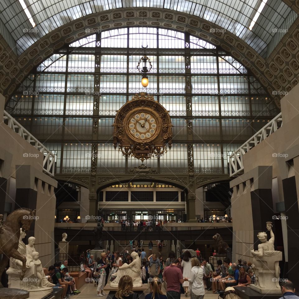 Clock in d'Orsay