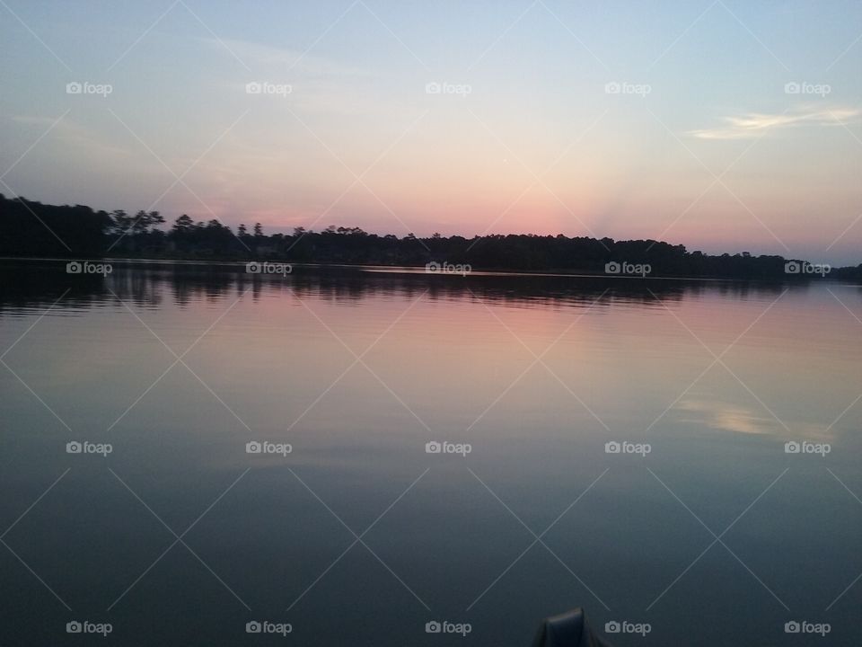 On the lake of Conroe