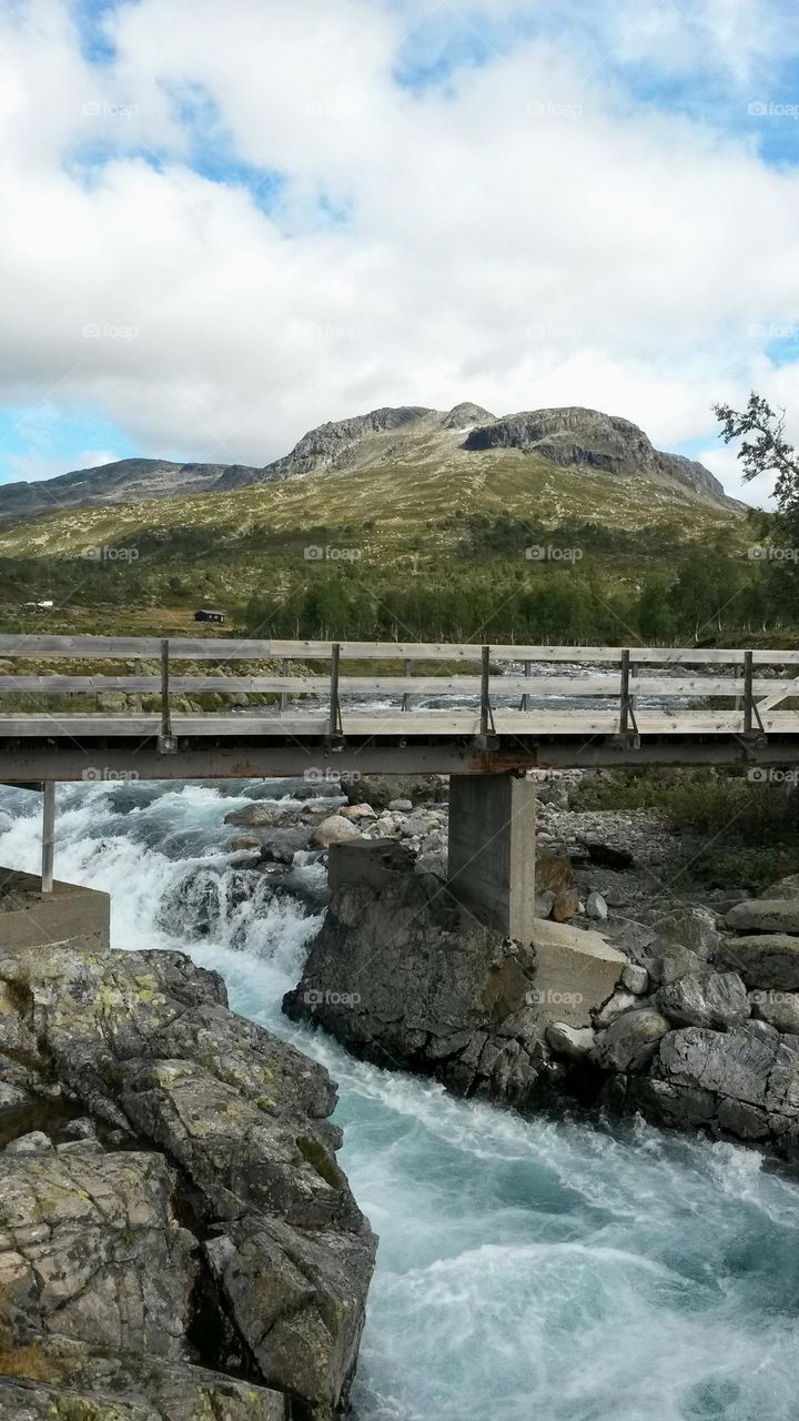 The rough nature in Norway