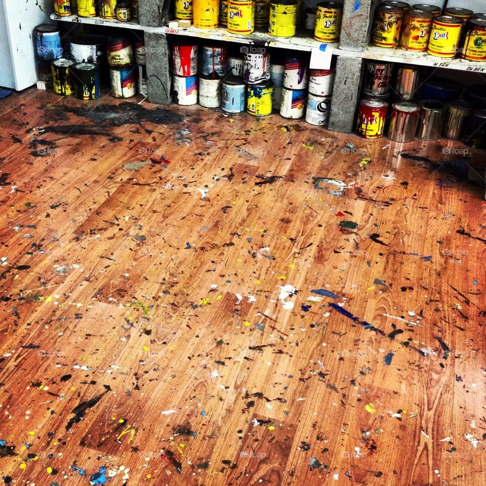 Paint mess