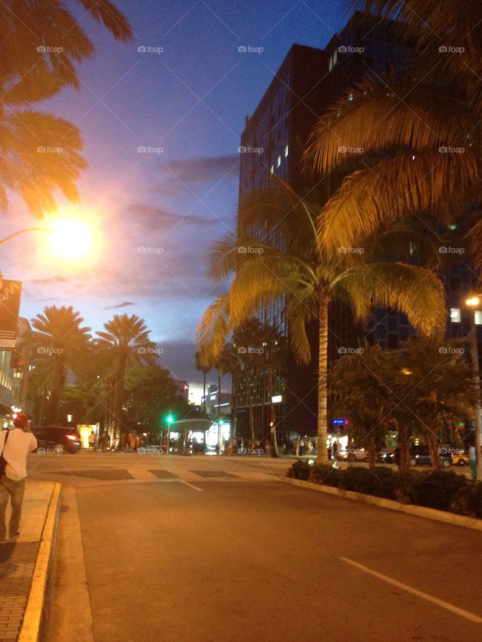 Miami beach la nuit